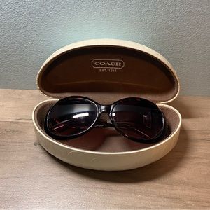 Coach Brown Sunglasses- With protective Coach case